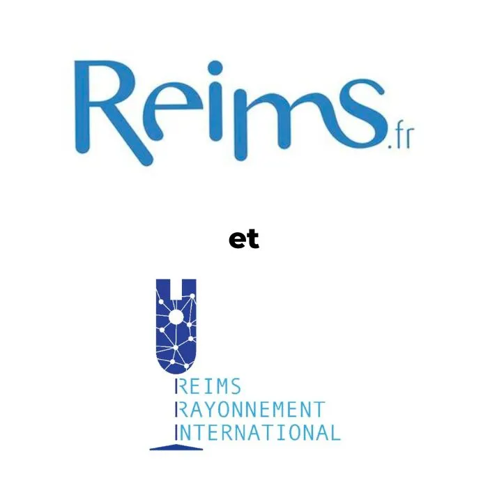 Logo Reims.fr et reims rayonnement international