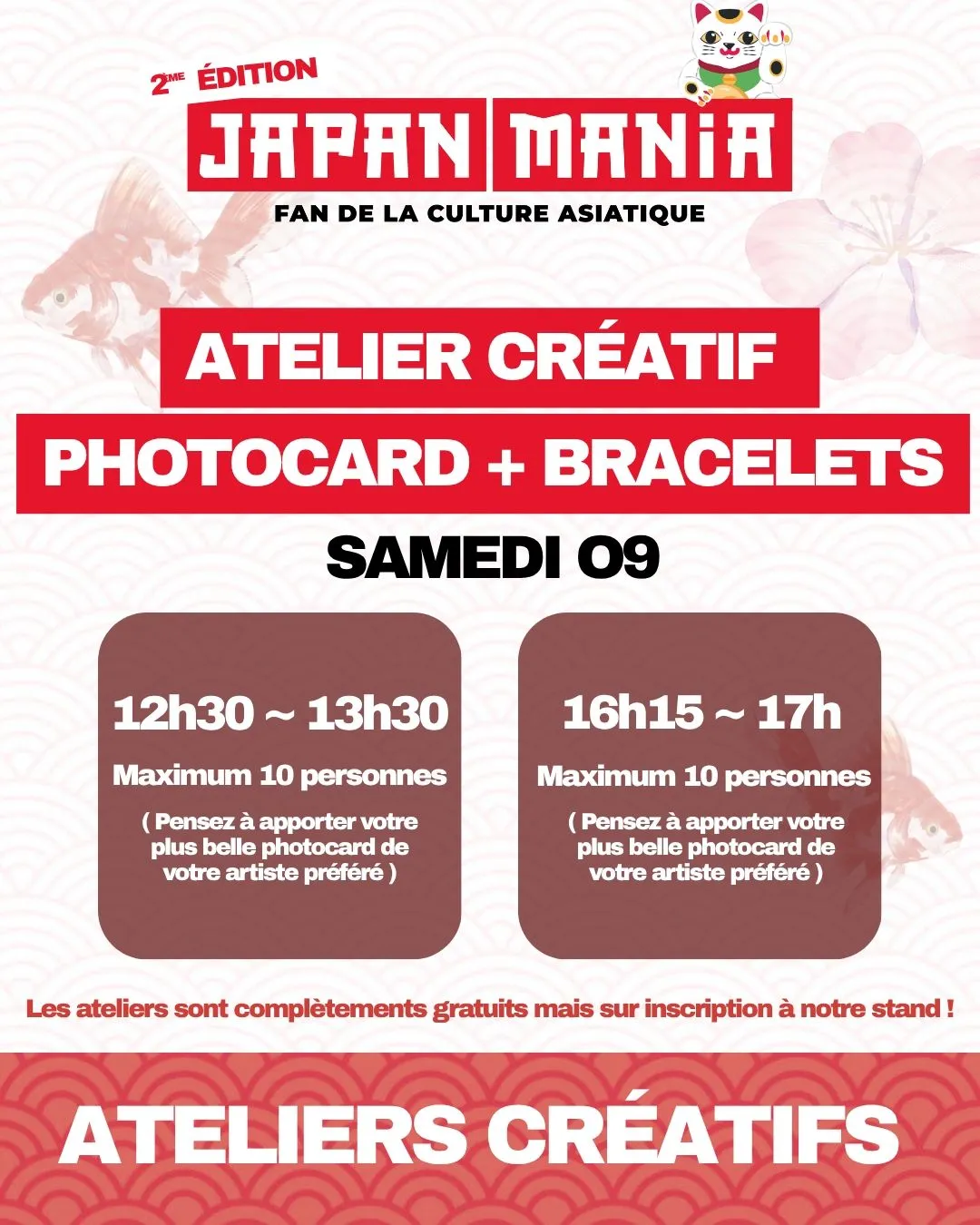 Atelier créatif