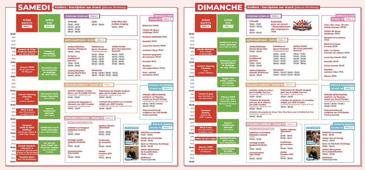 PROGRAMME COMPLET JM